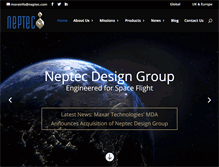 Tablet Screenshot of neptec.com